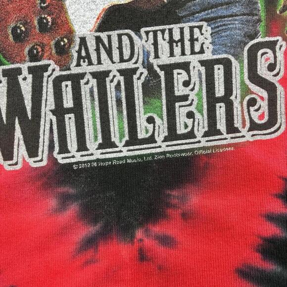 Bob Marley And The Wailers T-Shirt Men’s XL Tie Dye Rasta Peter Tosh Y2K - Picture 2 of 8